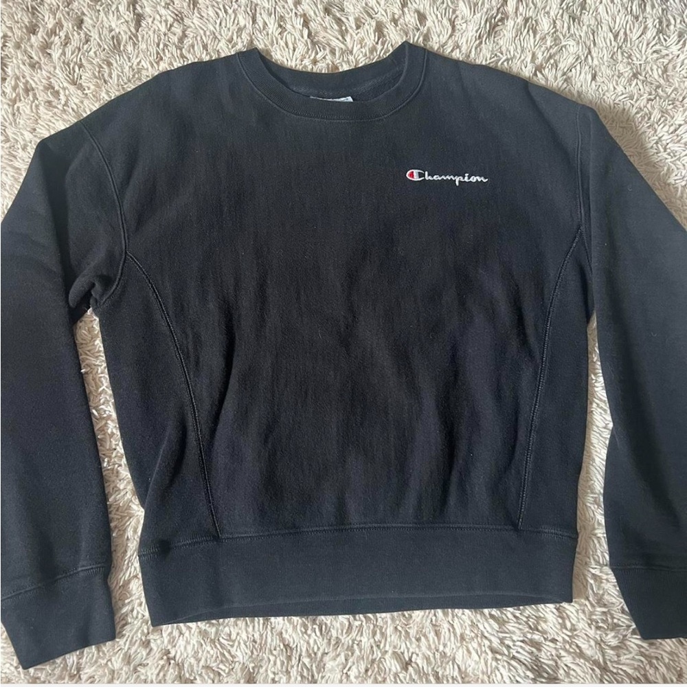 black champion reverse weave crewneck